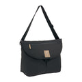Manu Messenger Nappy Bag - Black