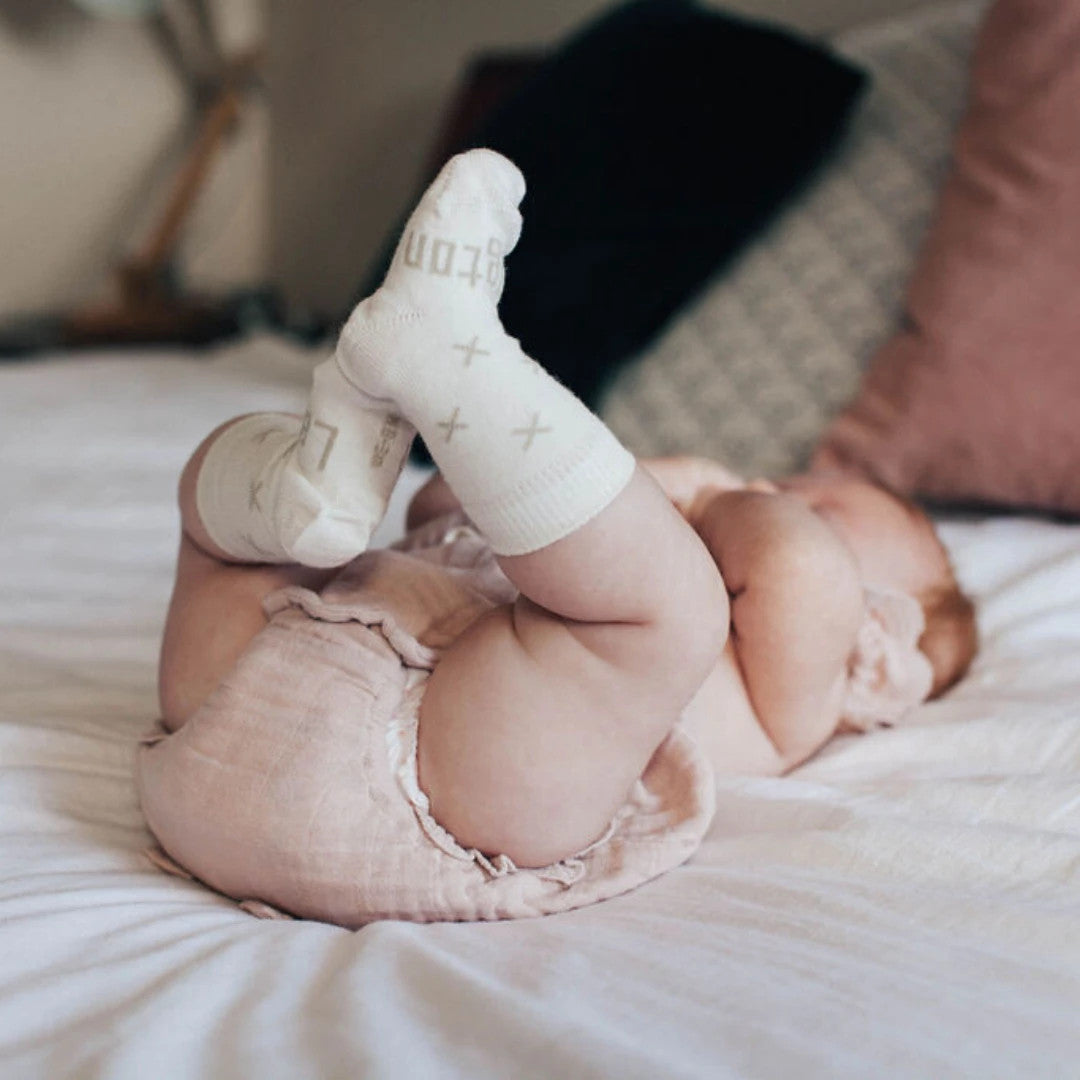 Baby Crew Merino Socks - Fox