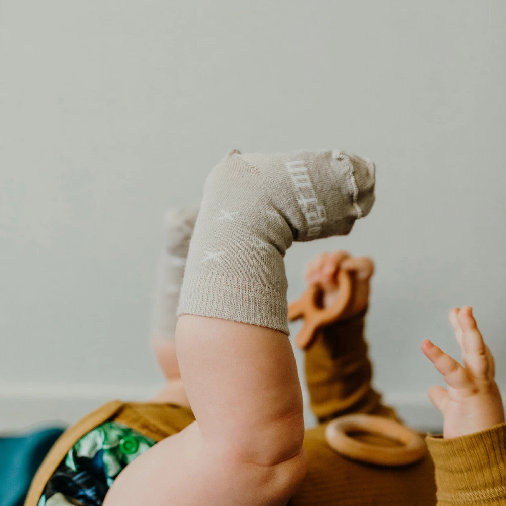 Baby Crew Merino Socks - Ted