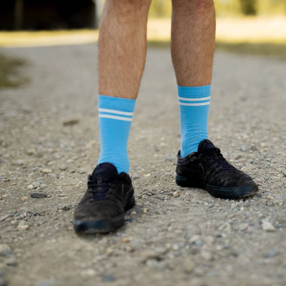 Mens Crew Merino Socks - Fig