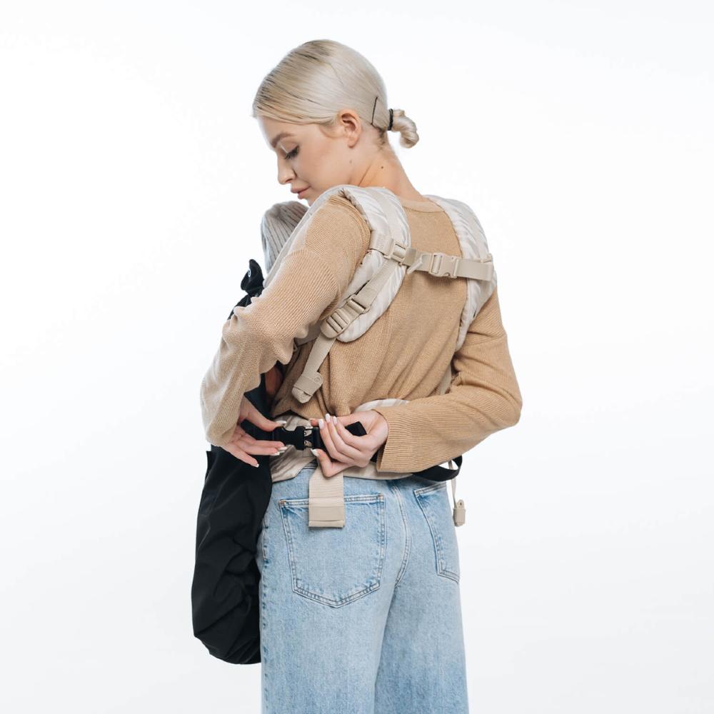 All-Season Softshell Babywearing Cover - Black