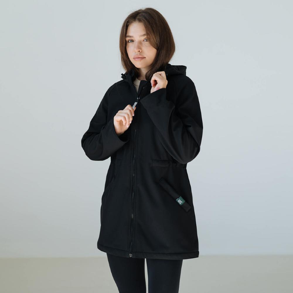 3 in 1 Softshell Maternity Babywearing Jacket - Nero