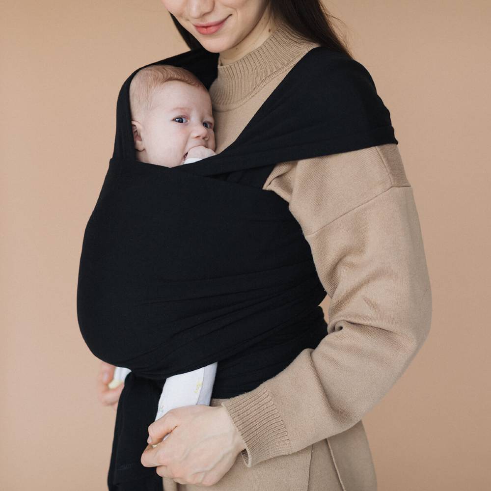 Modal Baby Wrap - Noir