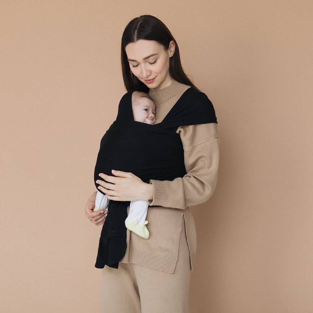 Modal Baby Wrap - Noir