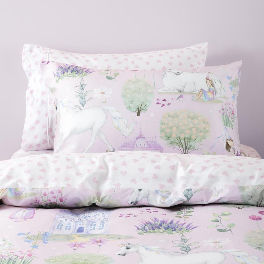 Cotton Duvet Cover Set - Stardust Garden