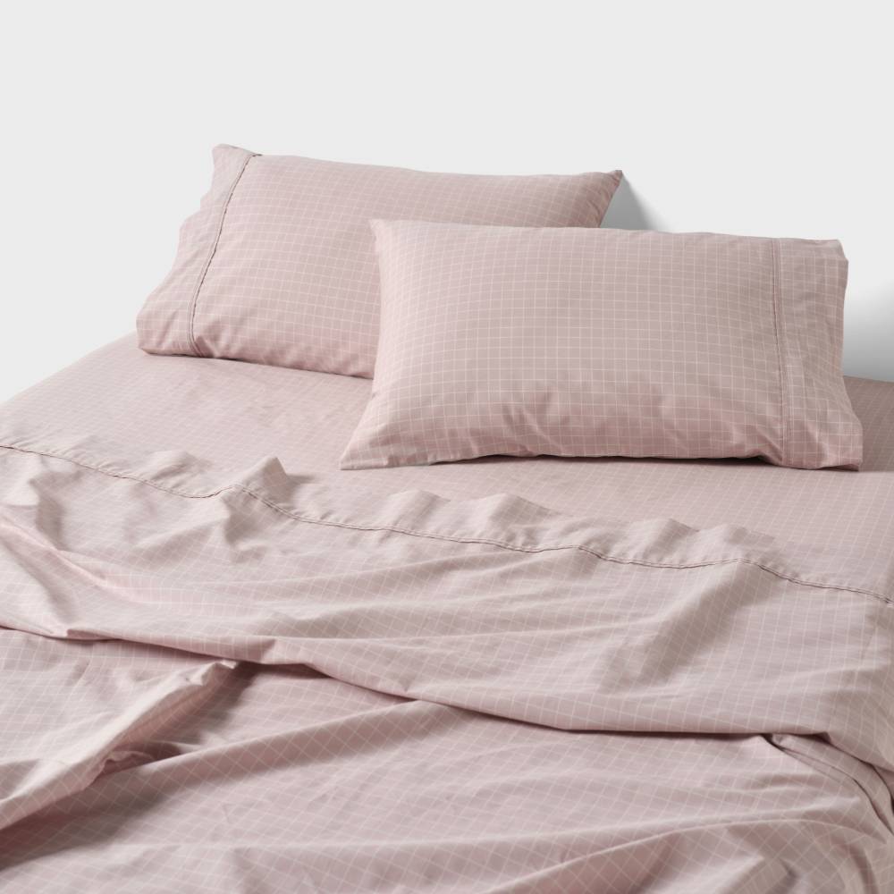 Sheet Set - Volley Check - Orchid