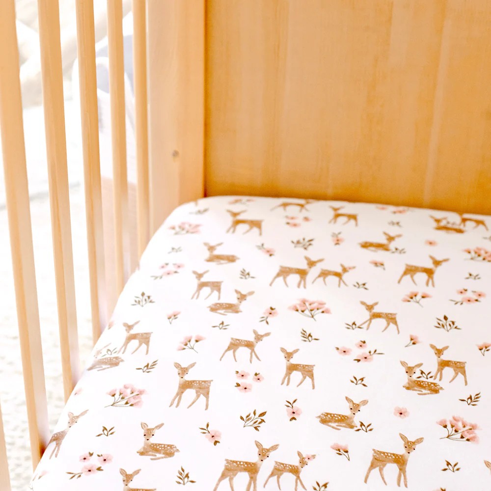 Jersey Fitted Sheet 2pk - Sophia's Garden