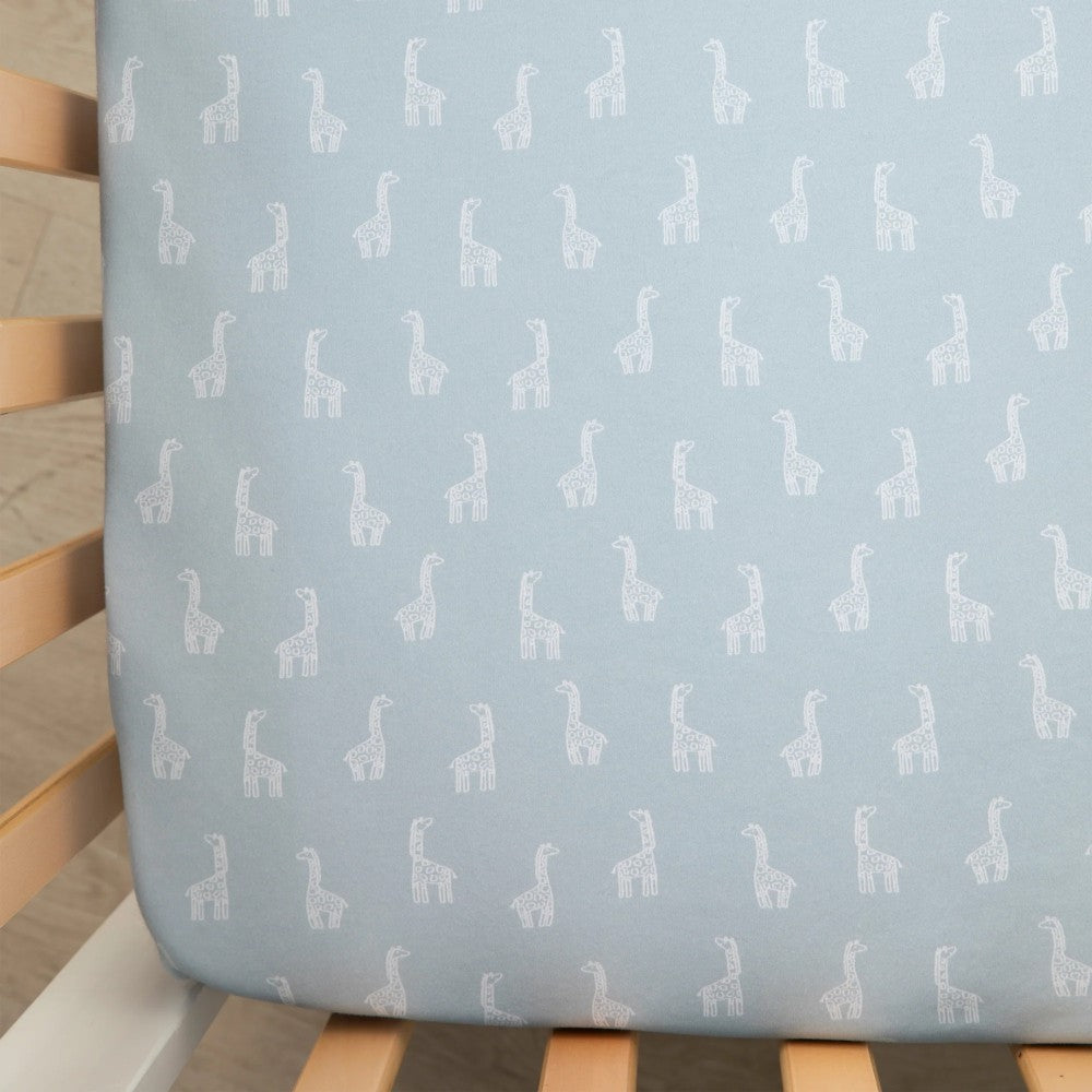 Jersey Fitted Sheet 2pk - Wild Safari