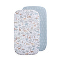 Jersey Fitted Sheet 2pk - Wild Safari