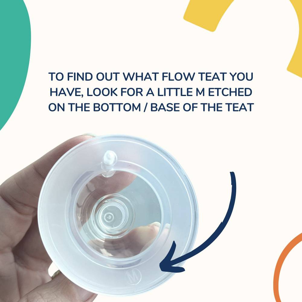 Anti Colic Teat Twin Pack - 4 Flow Sizes