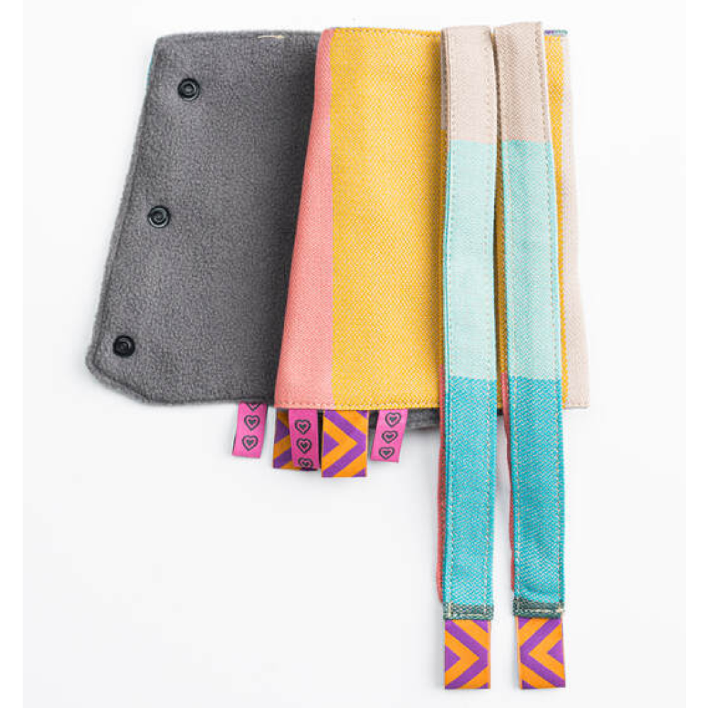 Baby Carrier Teething / Suck Pad Set - Pastels