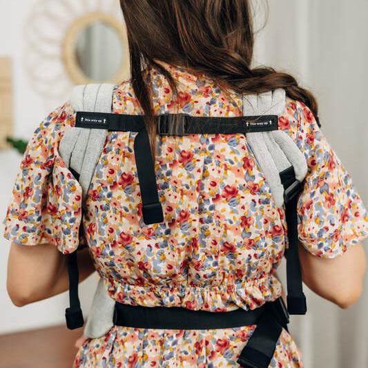 LennyLight Carrier - Broken Twill - Coast - Linen Blend