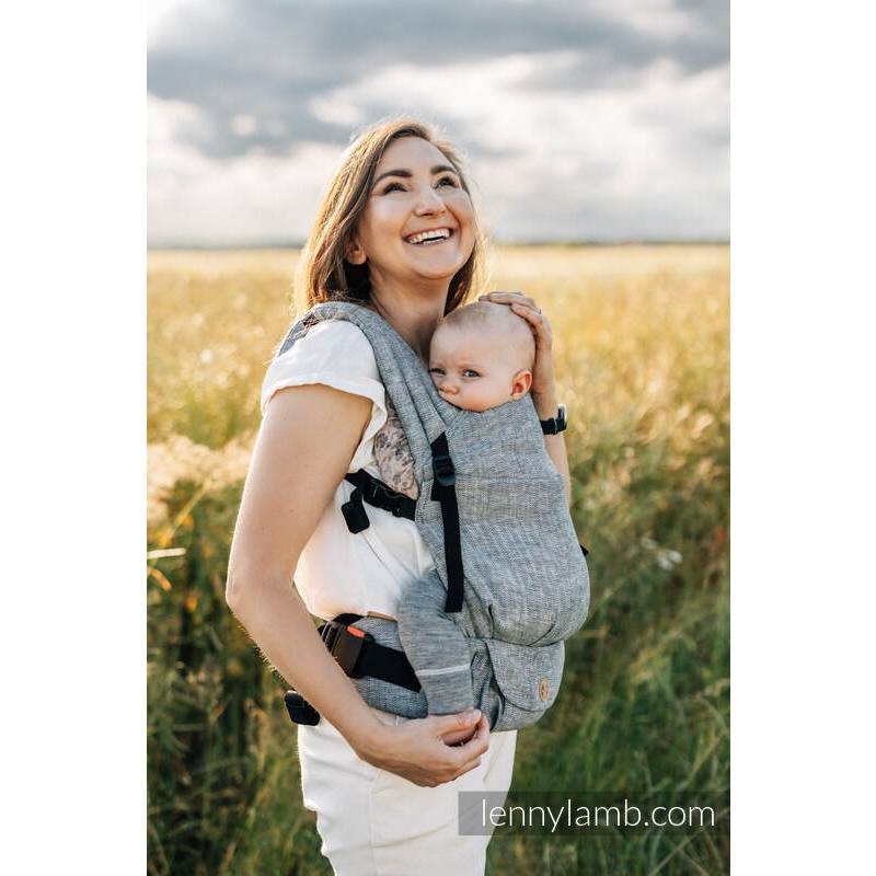 LennyLight Carrier - Linen Chevron Weave - Arrow Wave