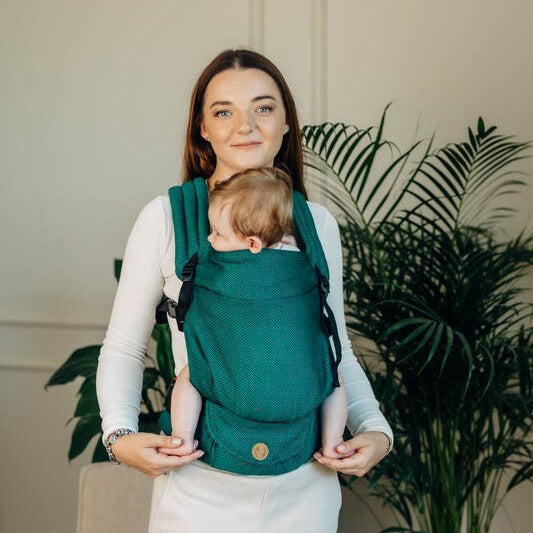 LennyLight Carrier - Herringbone - Emerald