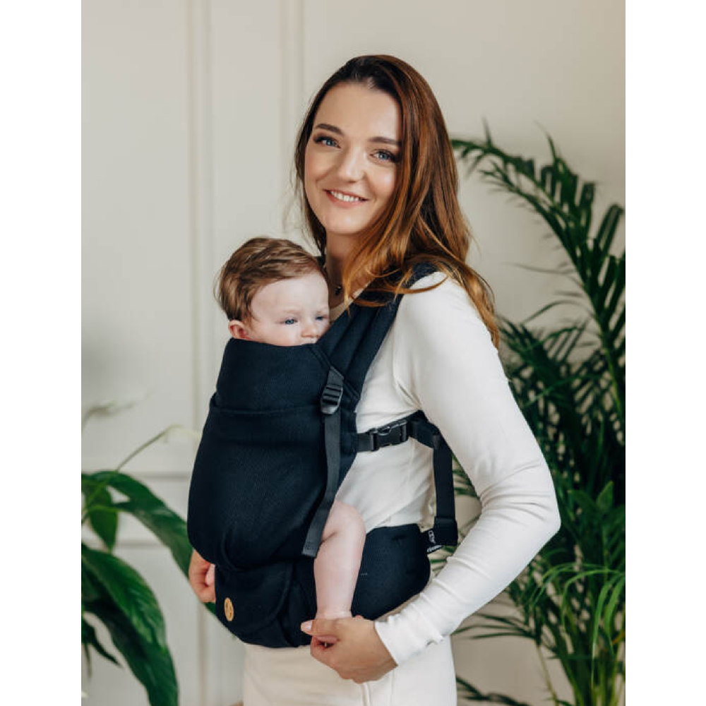 LennyLight Carrier - Herringbone - Little Herringbone Black Ebony