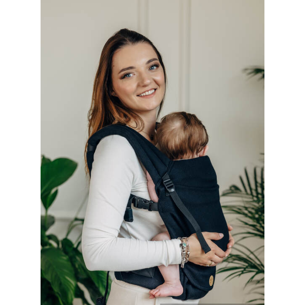 LennyLight Carrier - Herringbone - Little Herringbone Black Ebony
