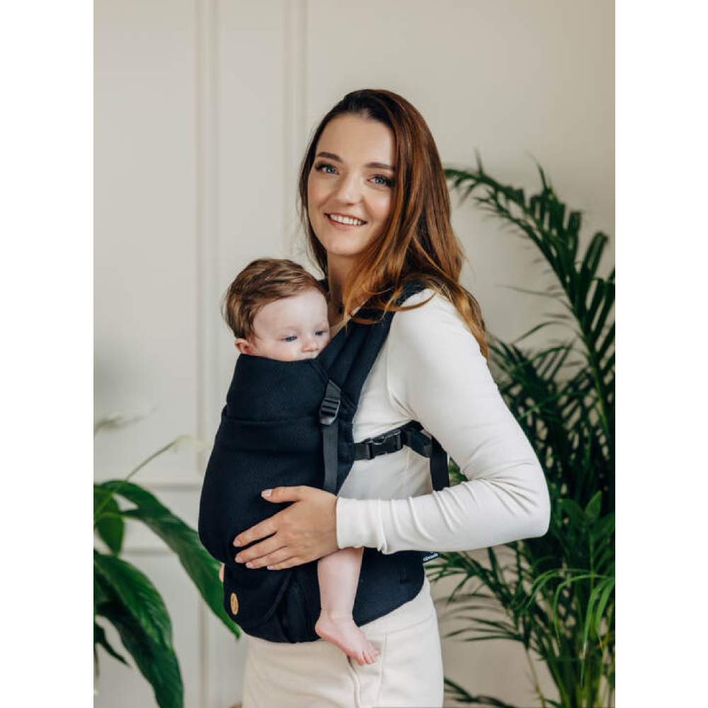 LennyLight Carrier - Herringbone - Little Herringbone Black Ebony