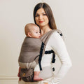LennyLight Carrier - Herringbone - Little Herringbone Baby Caffe Latte