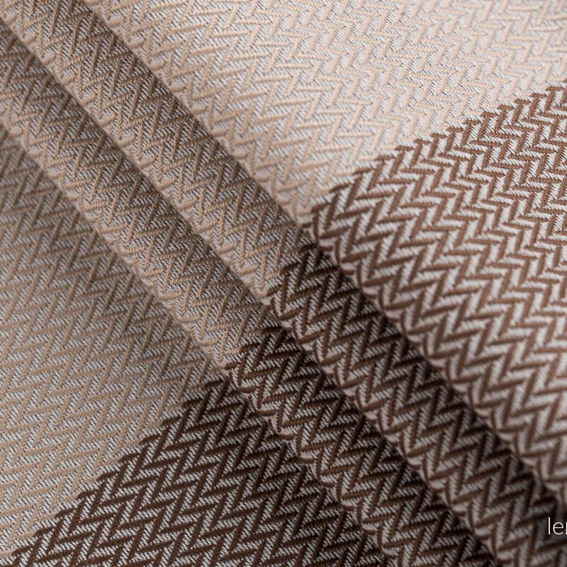 LennyLight Carrier - Herringbone - Little Herringbone Baby Caffe Latte