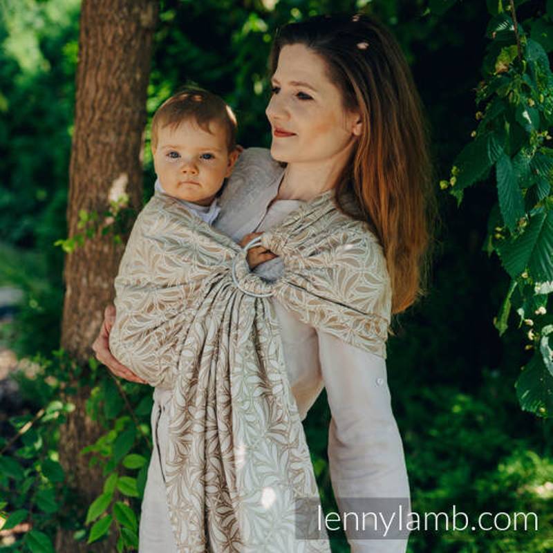 Cotton Blend Ring Sling - Infinity - Golden Hour