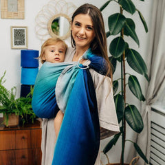 Broken Twill Ring Sling - Airglow