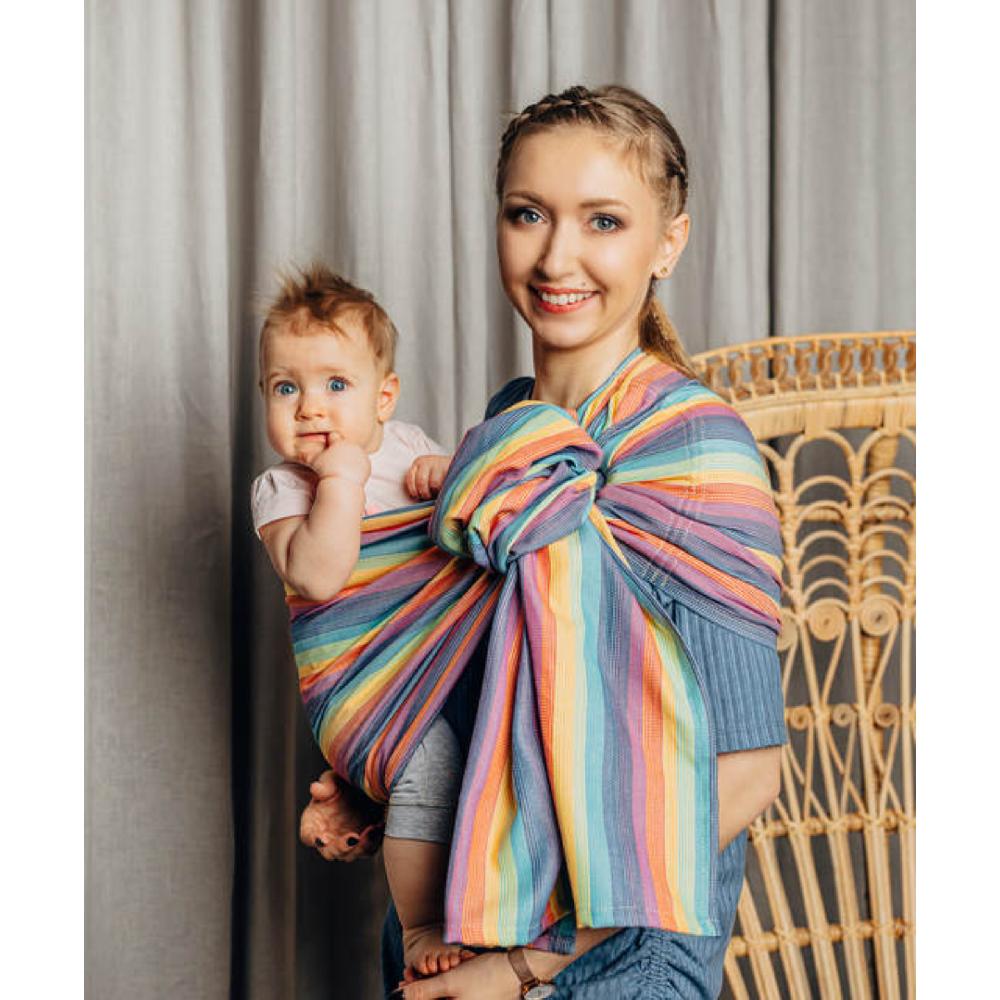 Broken Twill Ring Sling - Luna