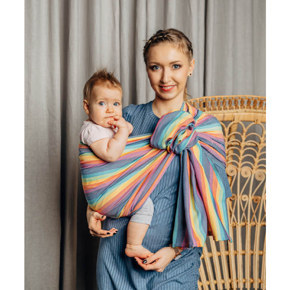 Broken Twill Ring Sling - Luna