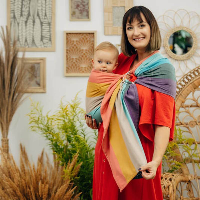 Broken Twill Ring Sling - Pastels