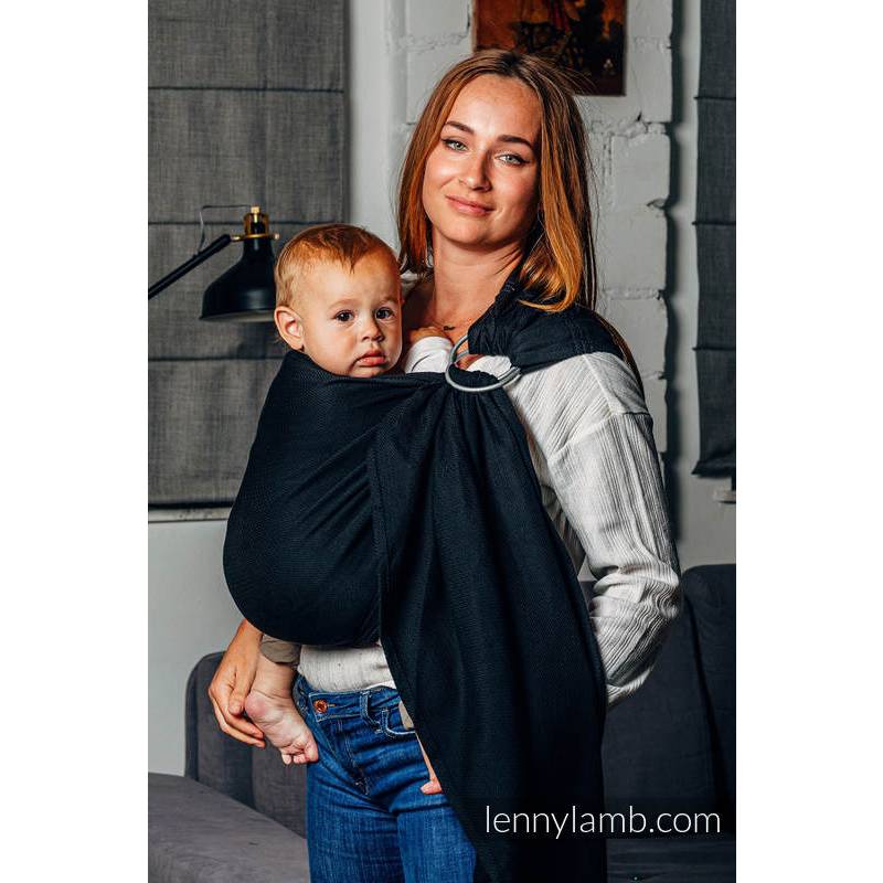 Herringbone Ring Sling - Black Ebony