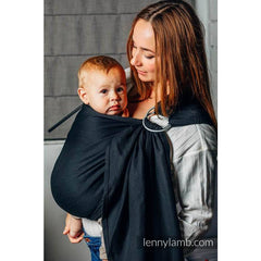 Herringbone Ring Sling - Black Ebony