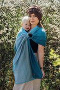 Herringbone Ring Sling - Little Herringbone Ombre Bebop