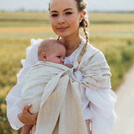 Linen Ring Sling - Arrow Whisper