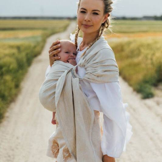 Linen Ring Sling - Arrow Whisper