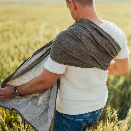 Linen Ring Sling - Arrow Wood