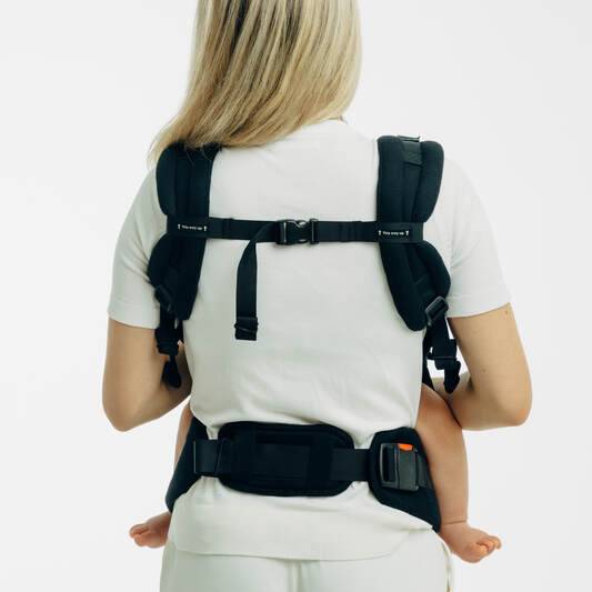 Lenny UpGrade Pro Carrier - Little Herringbone Ebony Black
