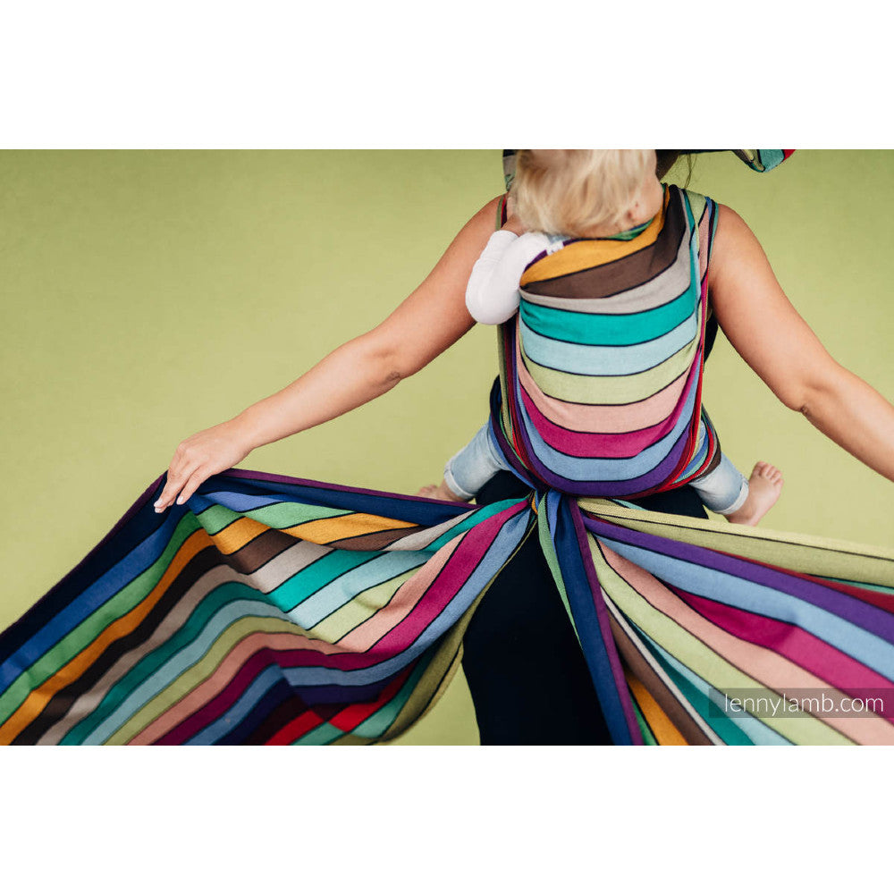 Broken Twill Woven Wrap - Carousel of Colours