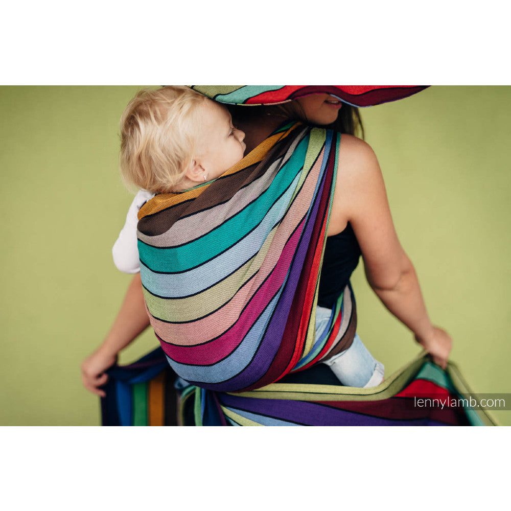 Broken Twill Woven Wrap - Carousel of Colours