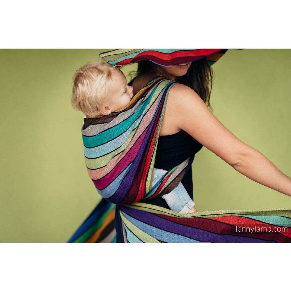 Broken Twill Woven Wrap - Carousel of Colours