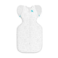 0.2 tog Swaddle Up Transition Bag Lite - You Are My White, on a white background. 