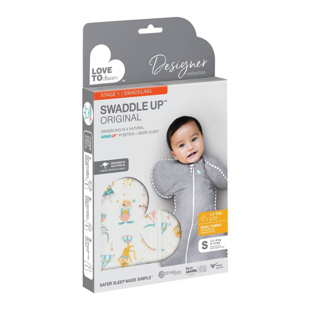 1.0 tog Swaddle Up Designer - Circus
