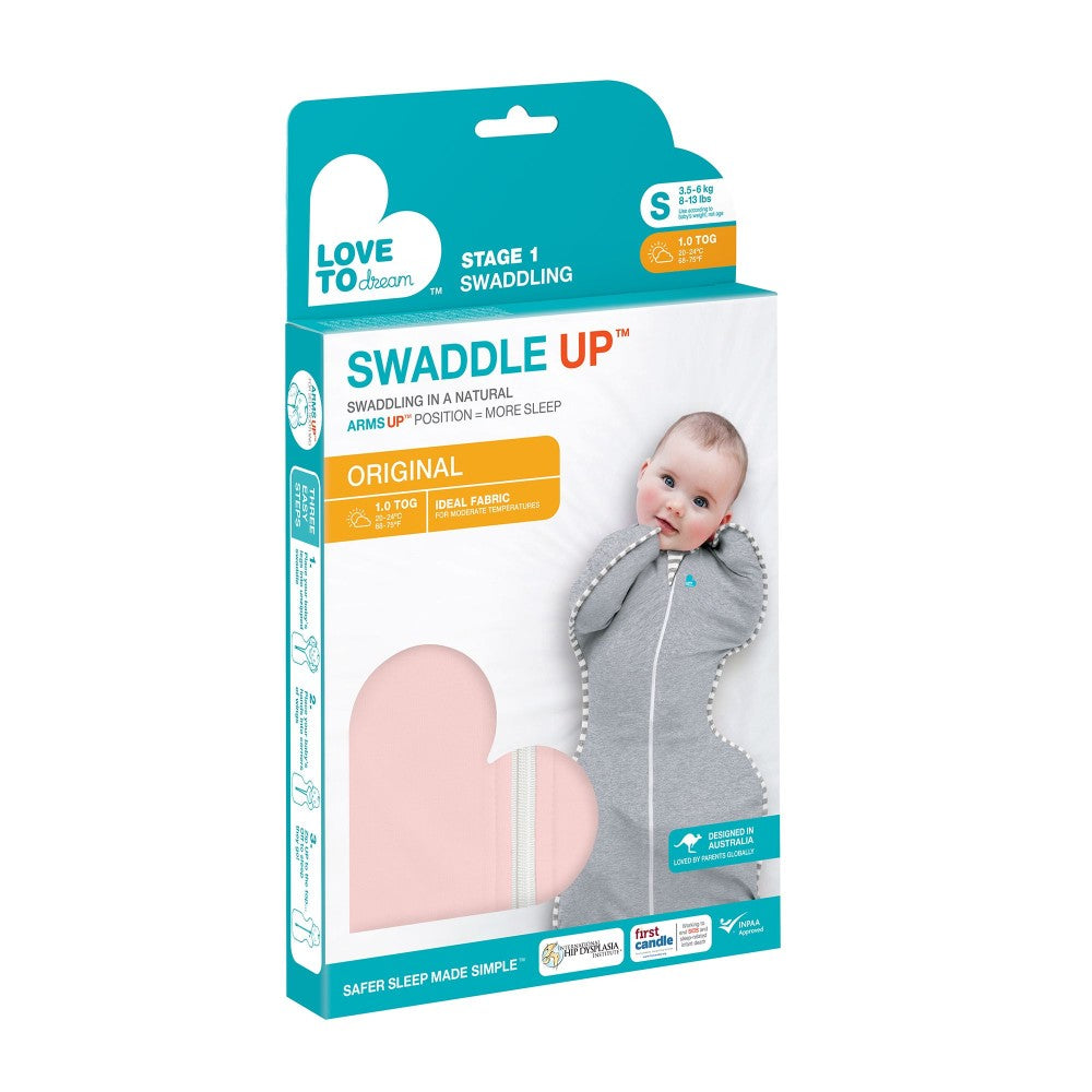 1.0 tog Swaddle Up Original - Pink