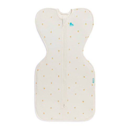 1.0 tog Swaddle Up Bamboo - Lemons on a white background