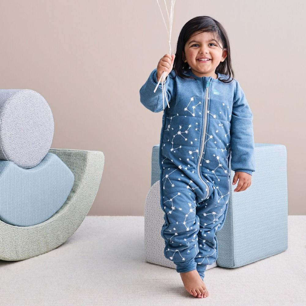 2.5 tog Sleepsuit - Stellar Denim