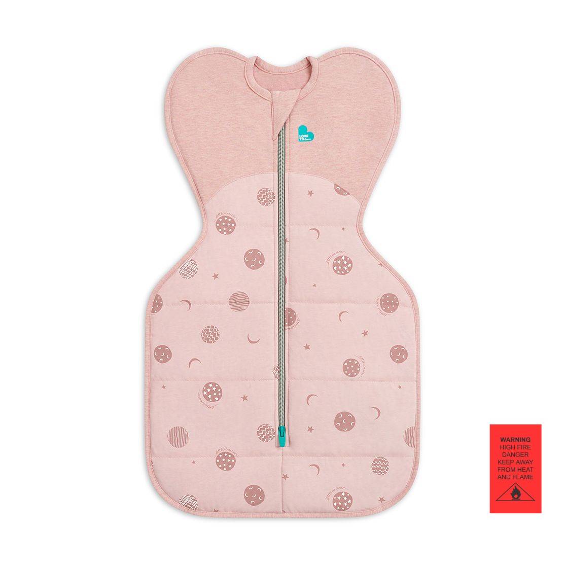 2.5 tog Swaddle Up Warm - Little Dreamer Dusty Pink