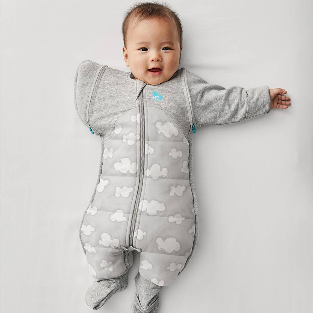 2.5 tog Swaddle Up Transition Suit - Daydreamer Grey