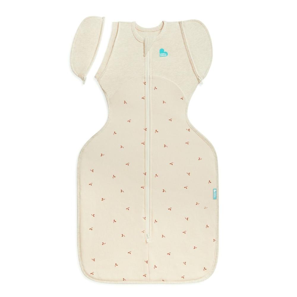 1.5 tog Swaddle Up All Seasons Transition Bag - Twigs on a white background