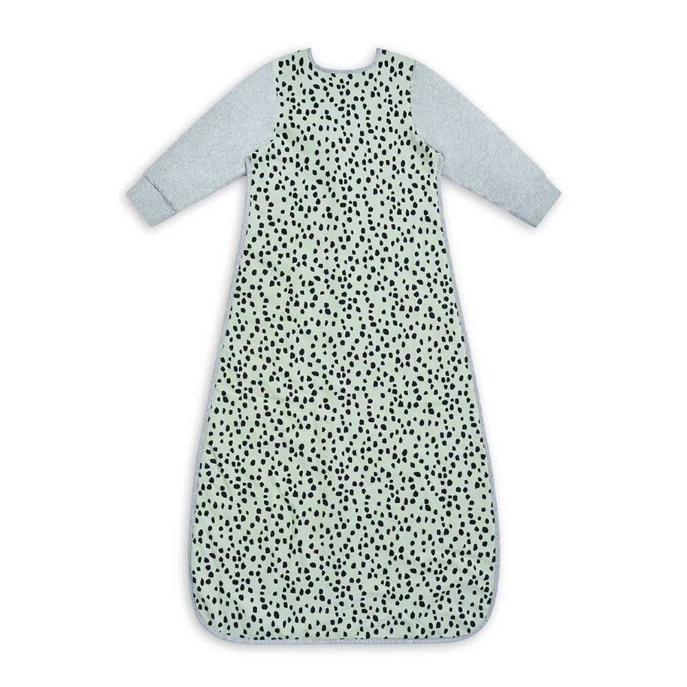 1.0 tog Organic Sleep Bag with Sleeves - Animal Olive