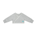 Snug Shrug - Grey on a white background
