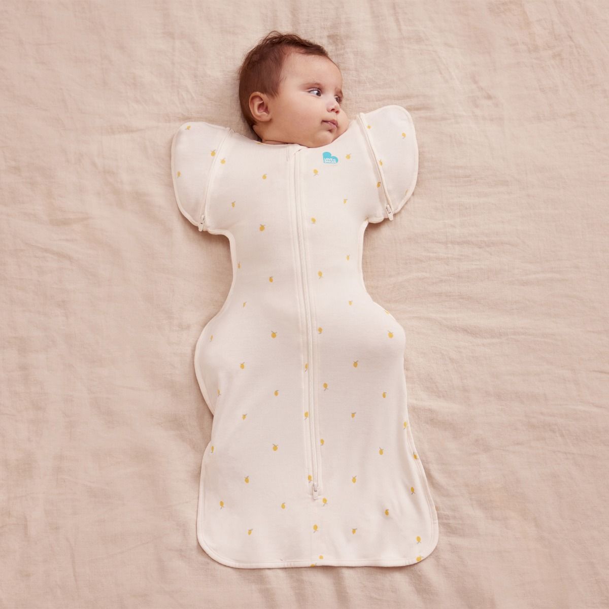1.0 tog Swaddle Up Transition Bag Bamboo - Lemons