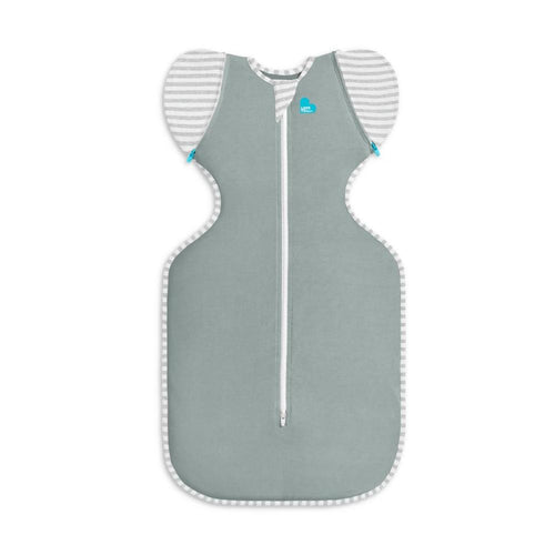 1.0 tog Swaddle Up Transition Bag - Deep Olive on a white background
